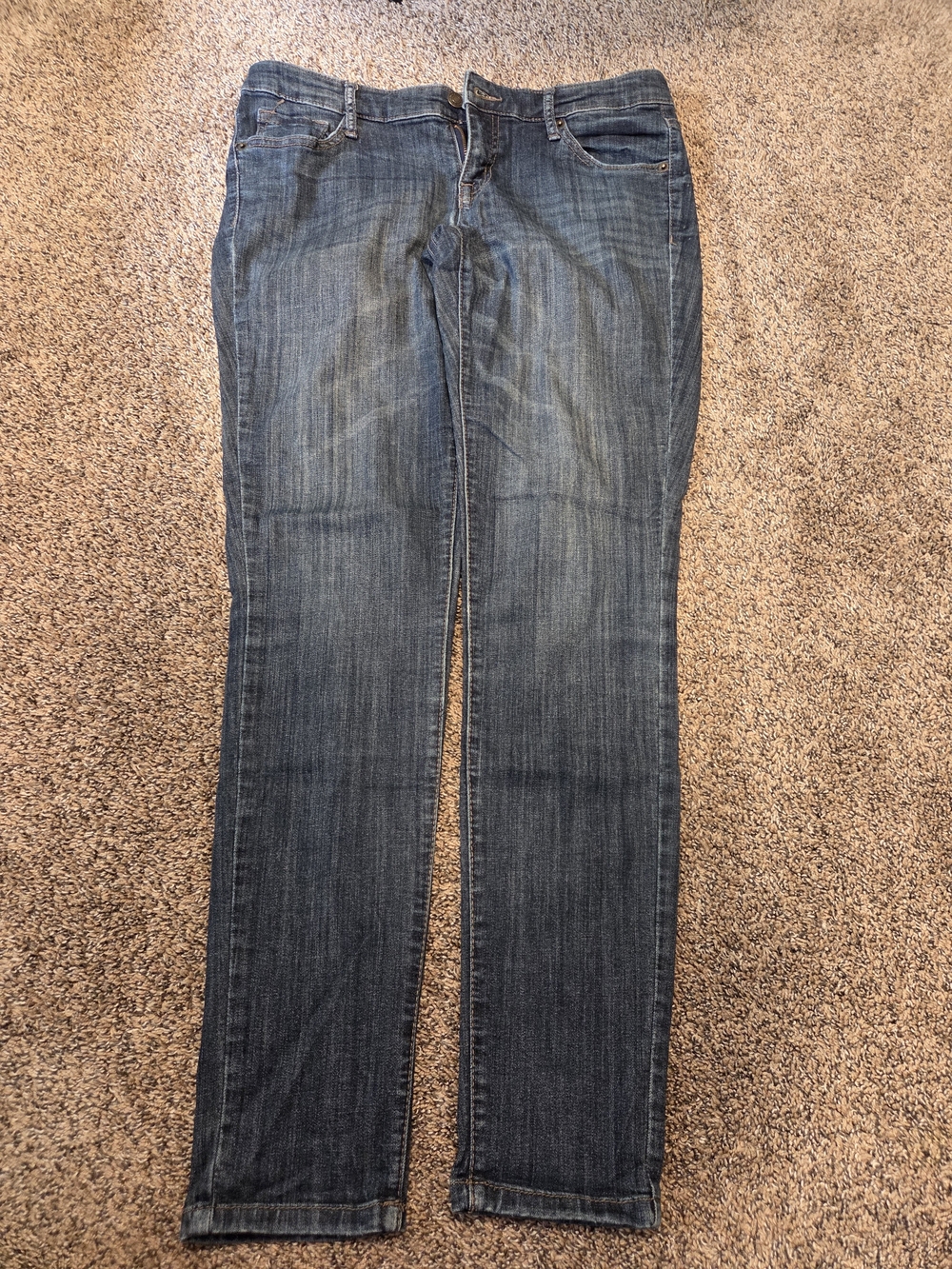Mossimo Sz 8/29 Regular Women's Low-rise Skinny Jeans in Dark Blue